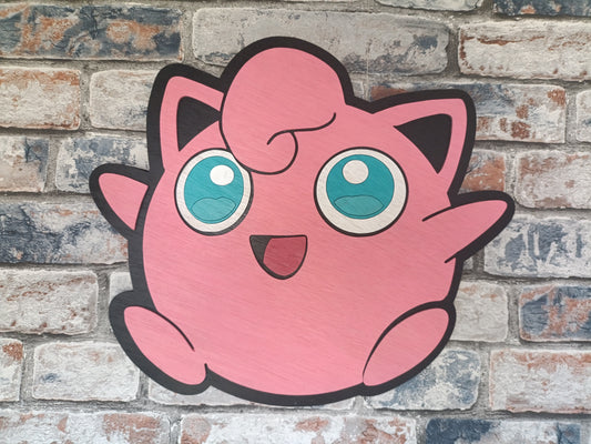 Jigglypuff 3D Wall Art