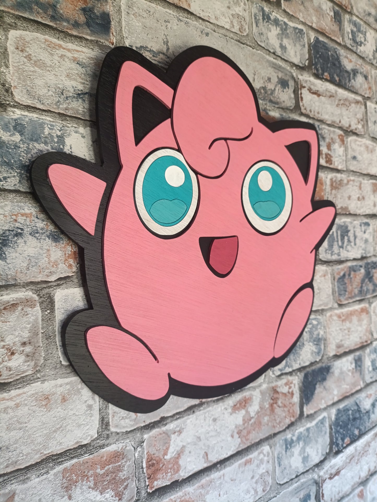 Jigglypuff 3D Wall Art