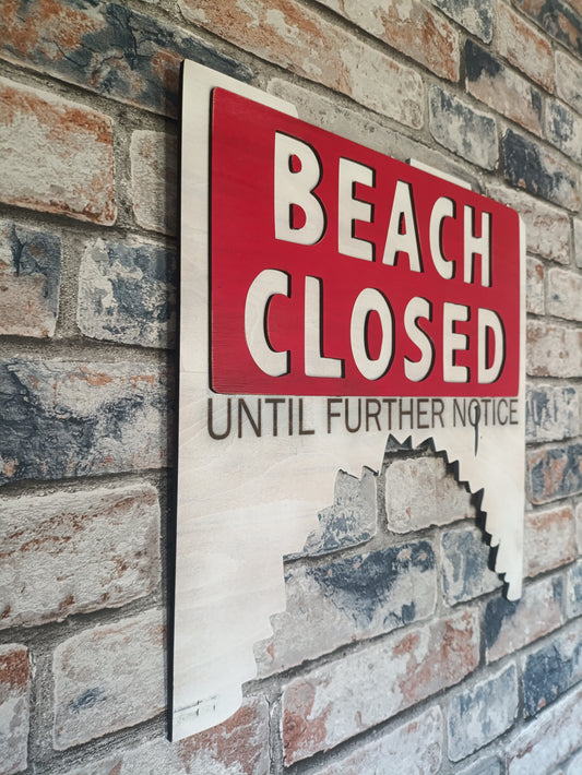 Beach Closed 3D