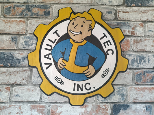 Vault Boy Fallout wall sign