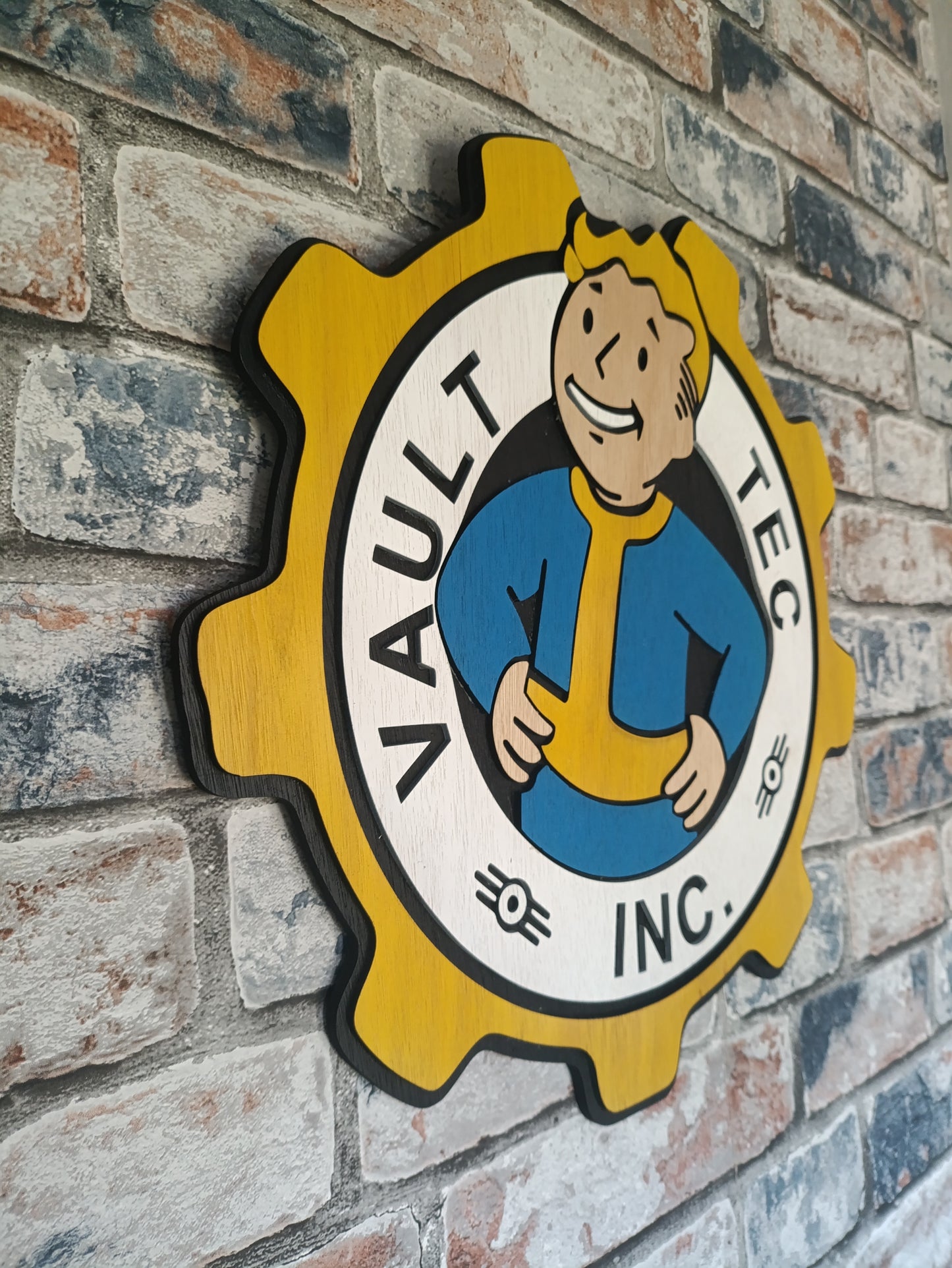 Vault Boy Fallout wall sign